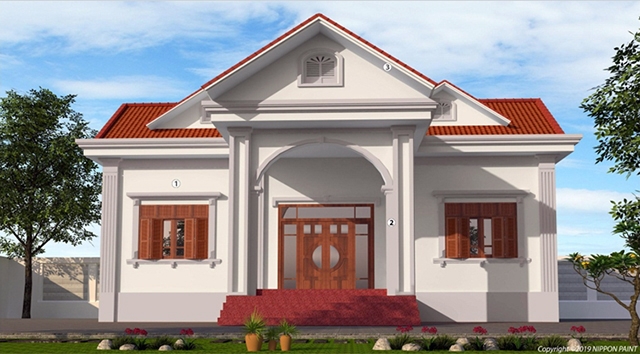 Phối màu theo phong cách cổ điển và hiện đại